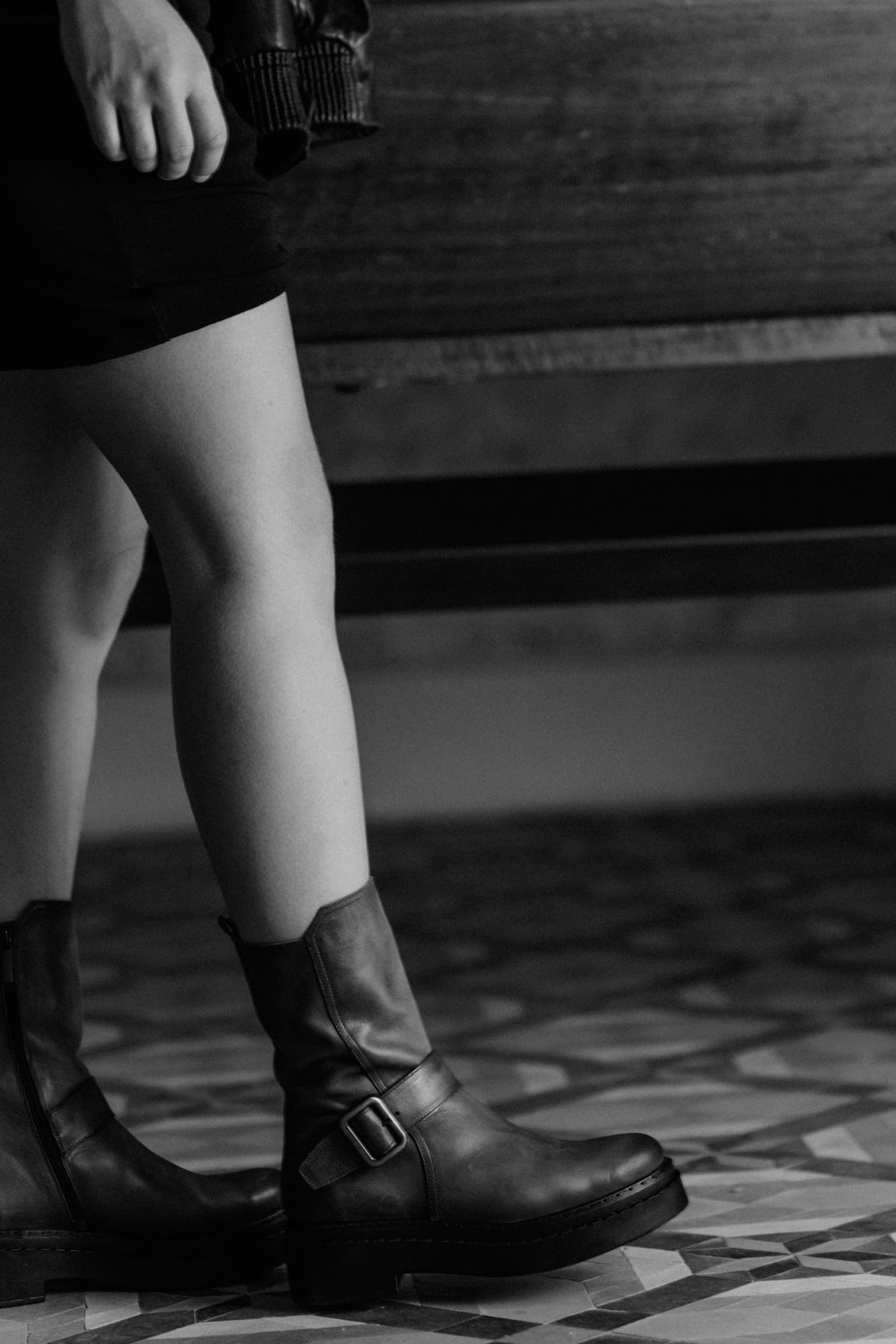 BOTIN PLATAFORMA YANNY MAKETE EBANO