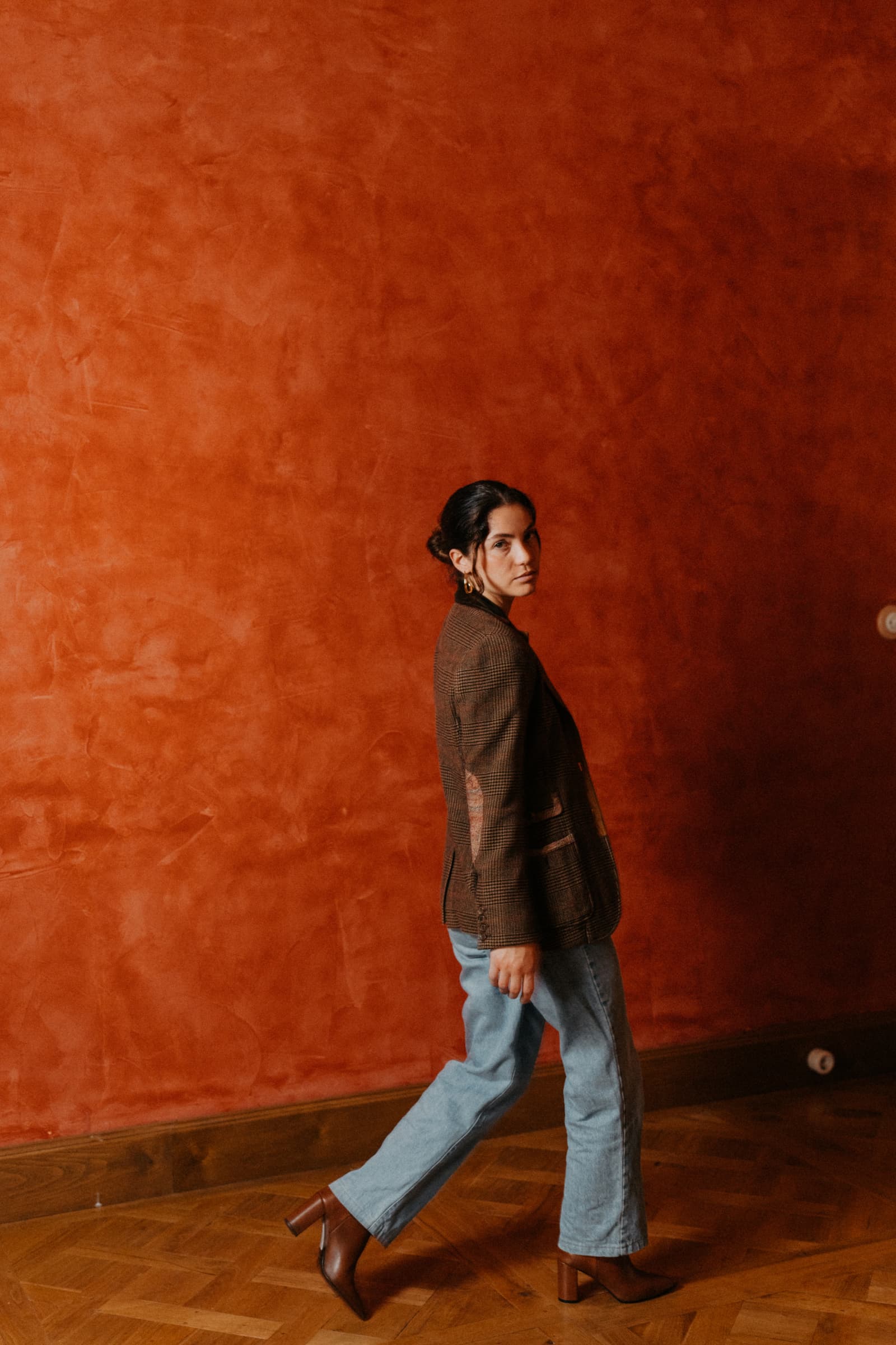 BOTIN TACON APRIL BABY CALF CUERO