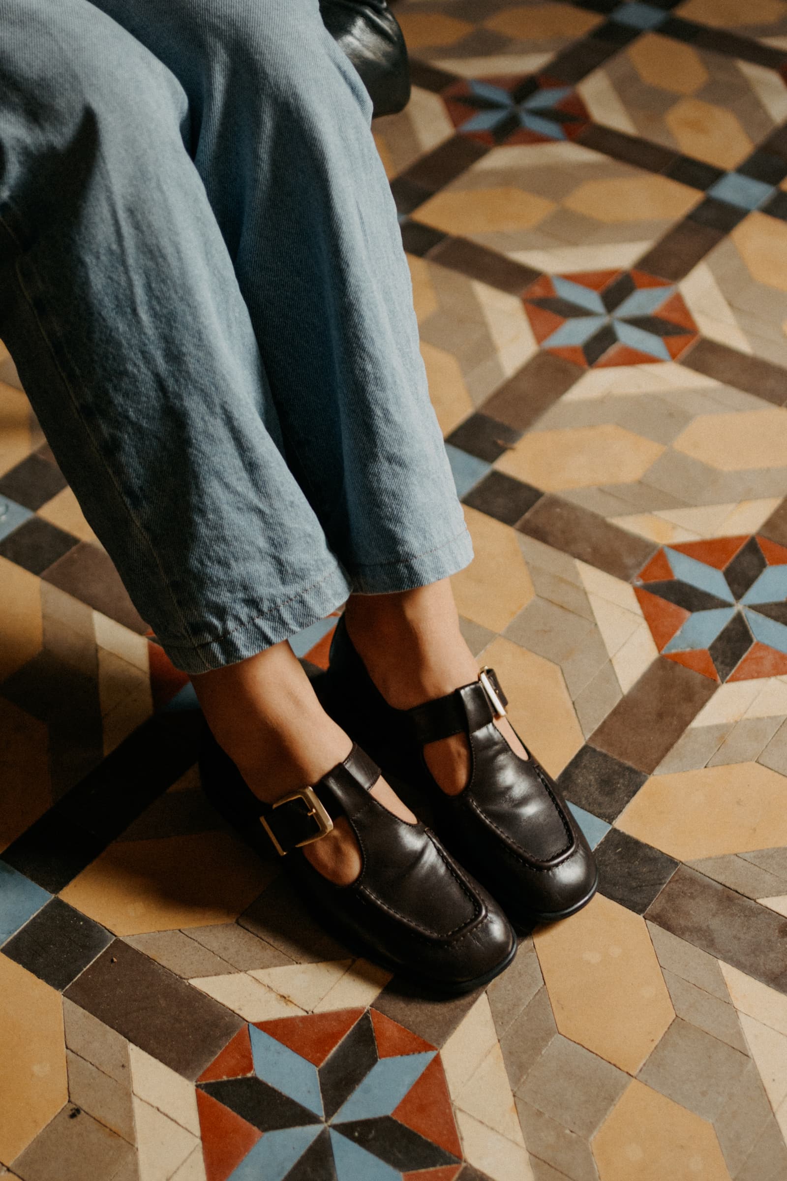 MOLLY BABY CALF EXPRESS FLAT SHOE