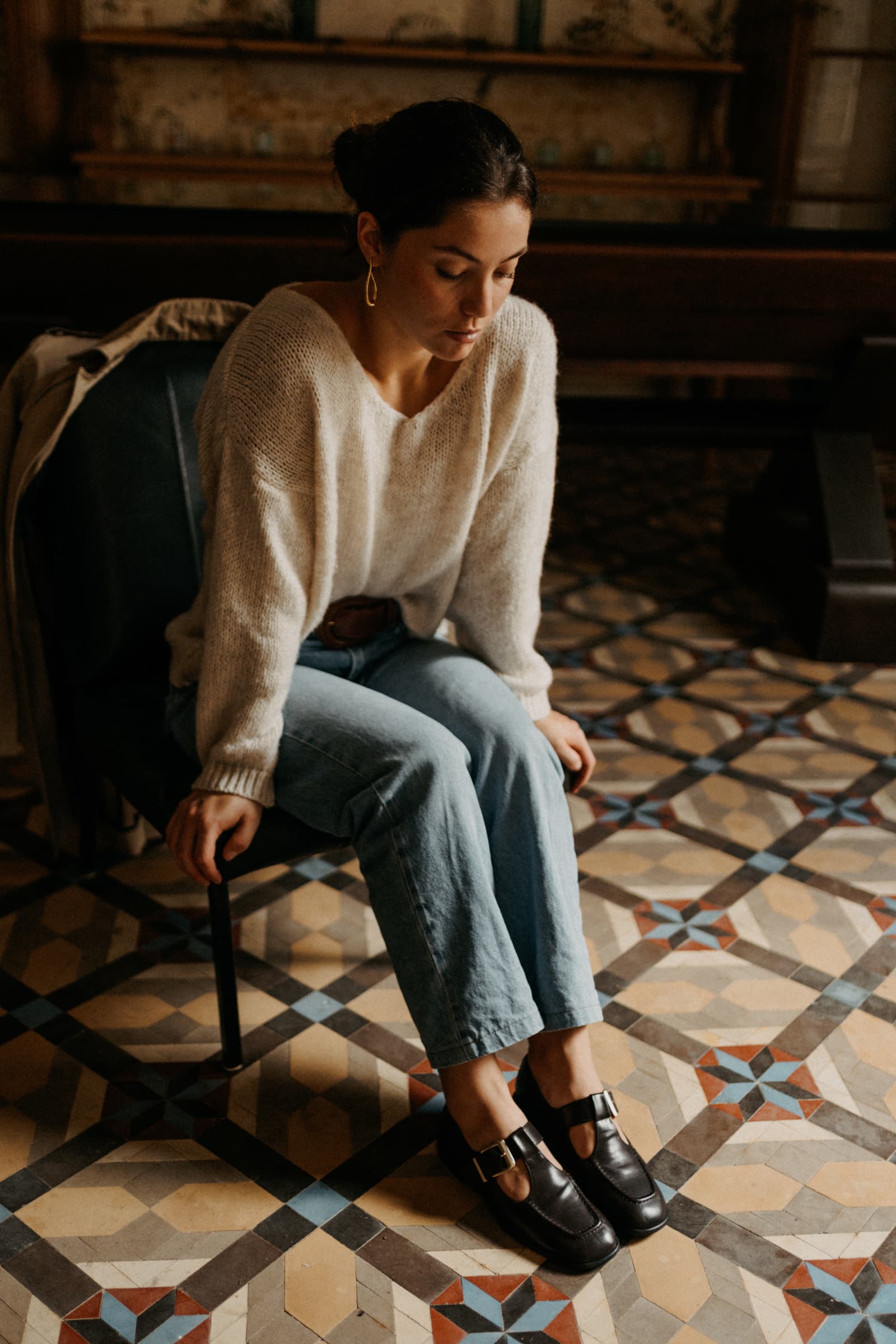 MOLLY BABY CALF EXPRESS FLAT SHOE