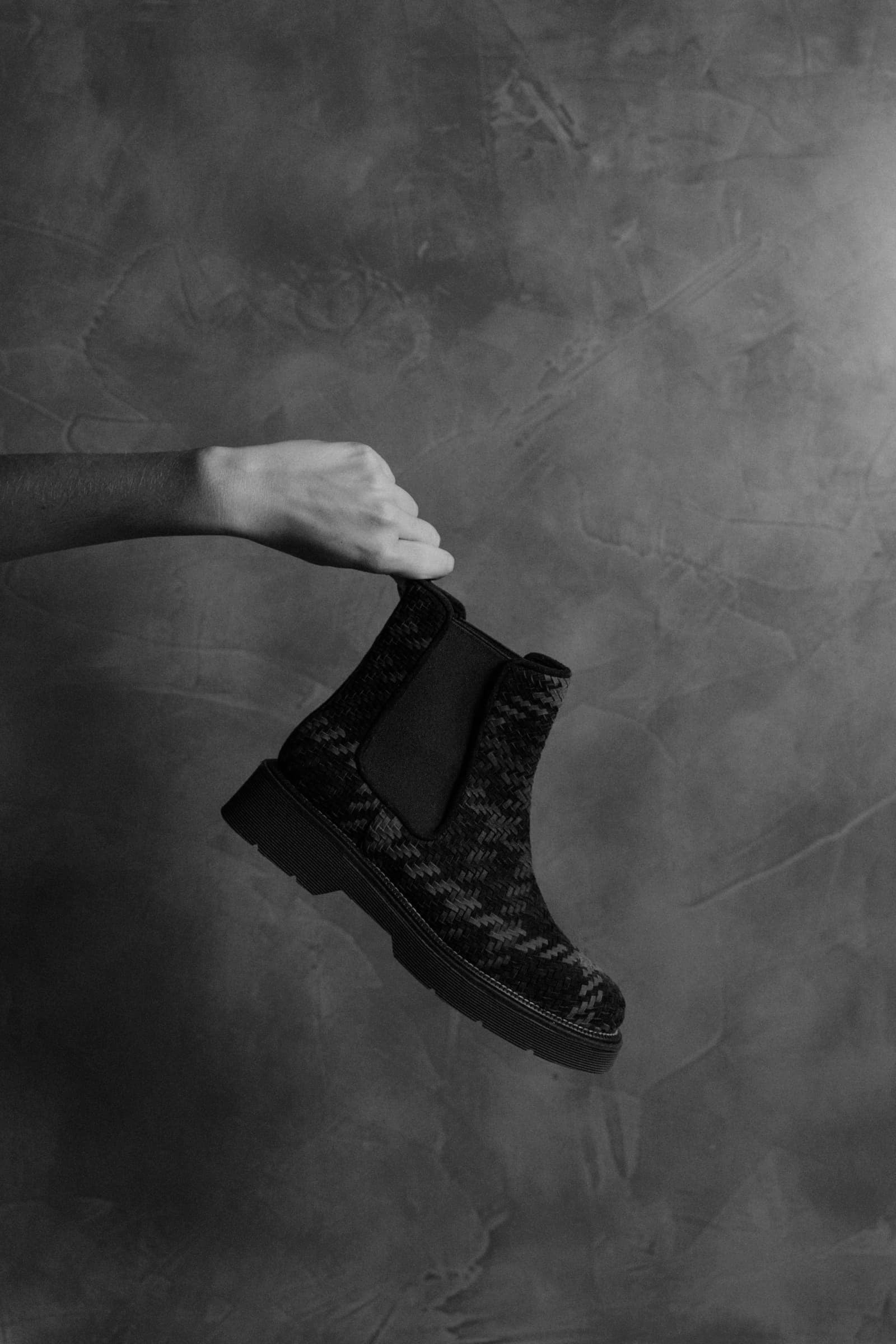 BOTIN PLATAFORMA JIMMY GLASGOW NEGRO C/3