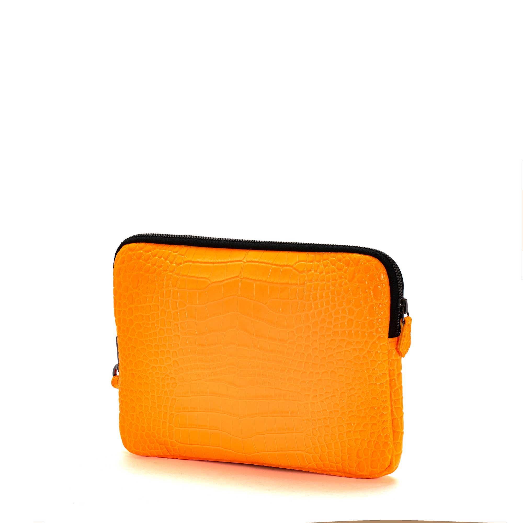 CARTERA DE MANO V146 COCCO NARANJA FLUOR