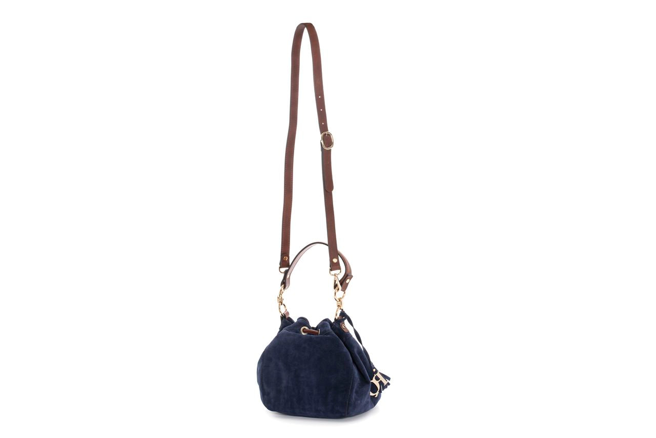 BOLSO DE MANO V171 VELOUR OCEANO