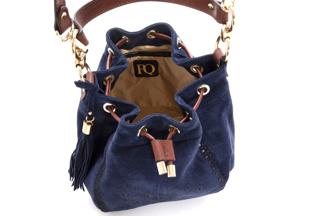 BOLSO DE MANO V171 VELOUR OCEANO