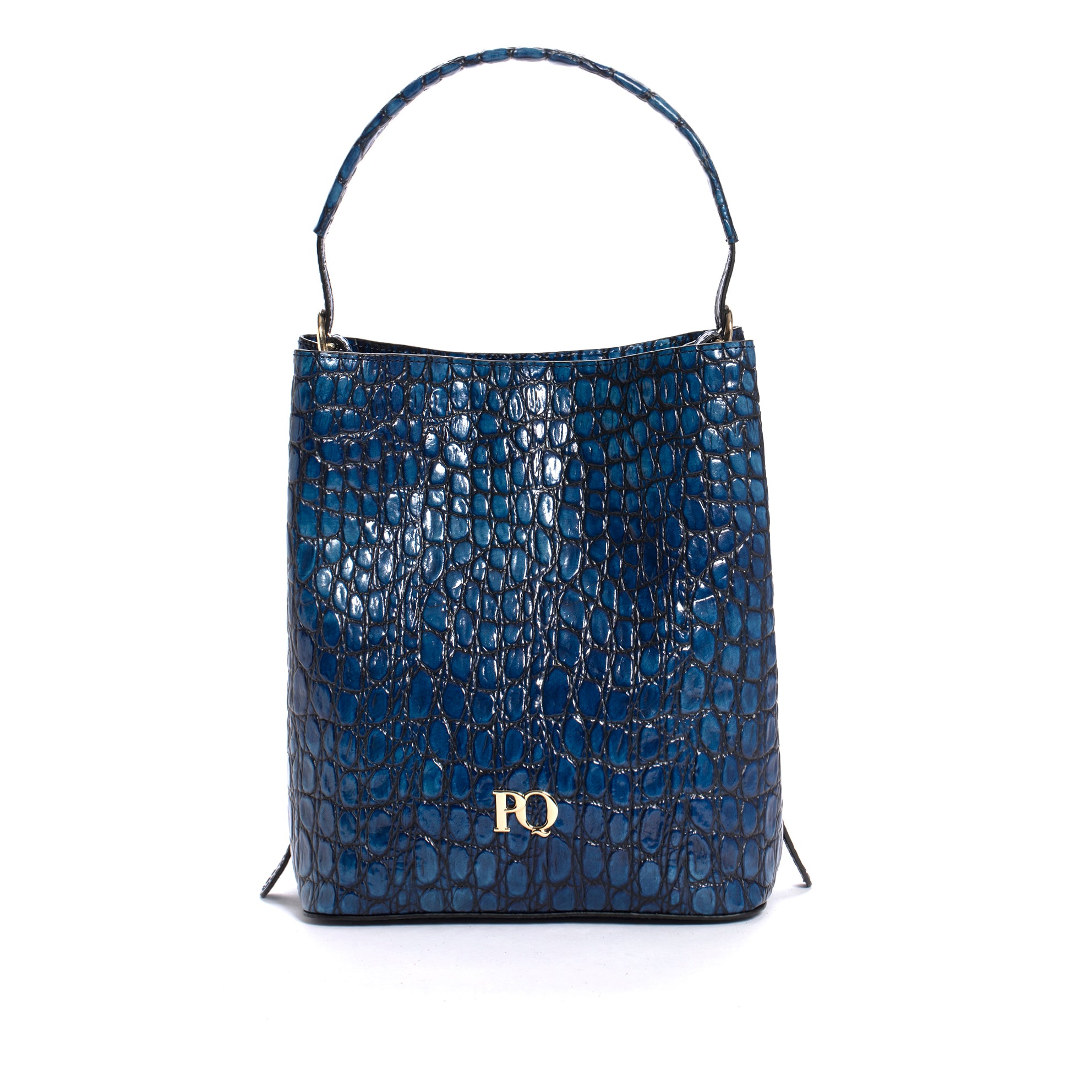 V182 COCONUT COBALT HANDBAG