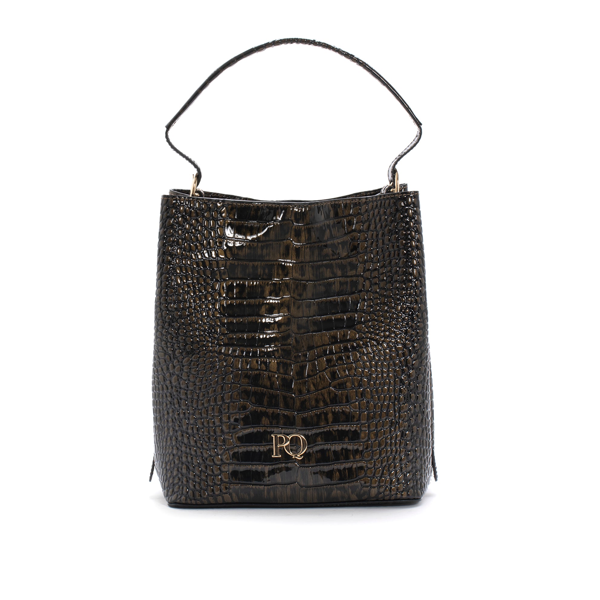 V184 LAKE BRONZE HANDBAG