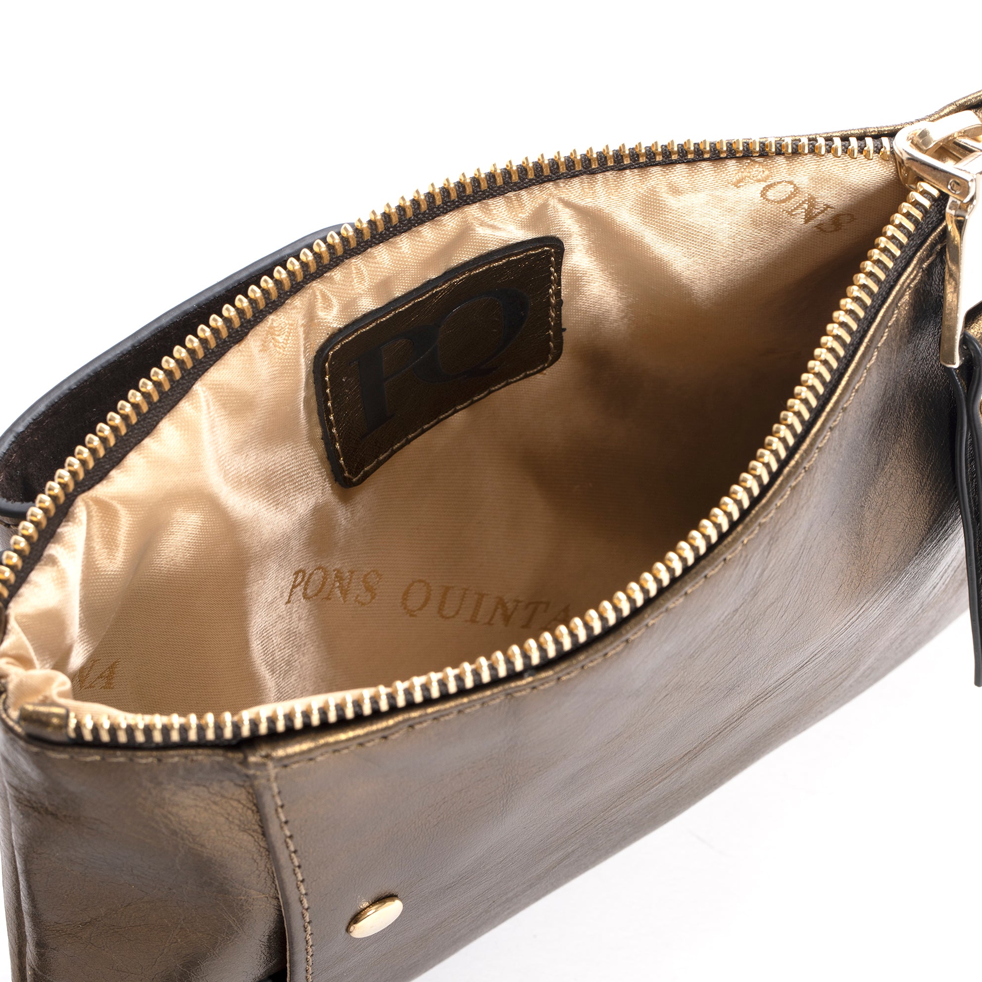 V186 NAPETTA GOLD SHOULDER BAG