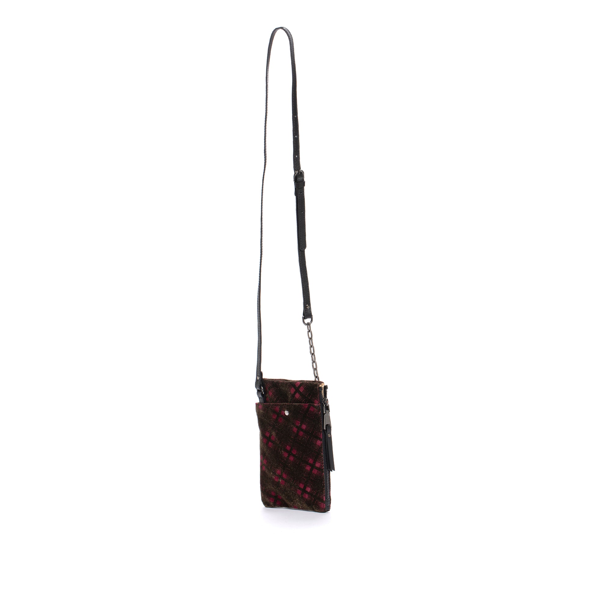 V186 SQUARE PRUGNA SHOULDER BAG