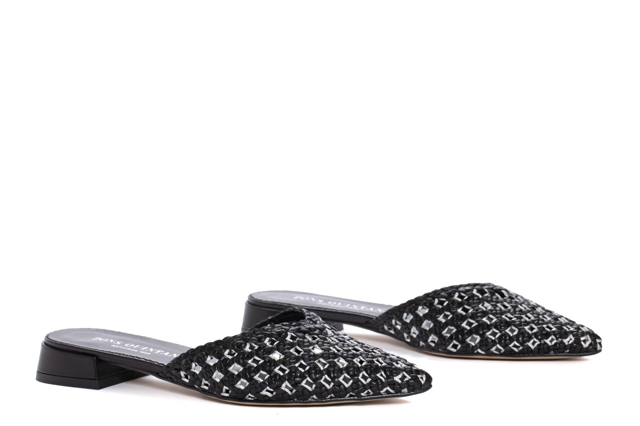 SONIA BLACK FLAT SANDAL