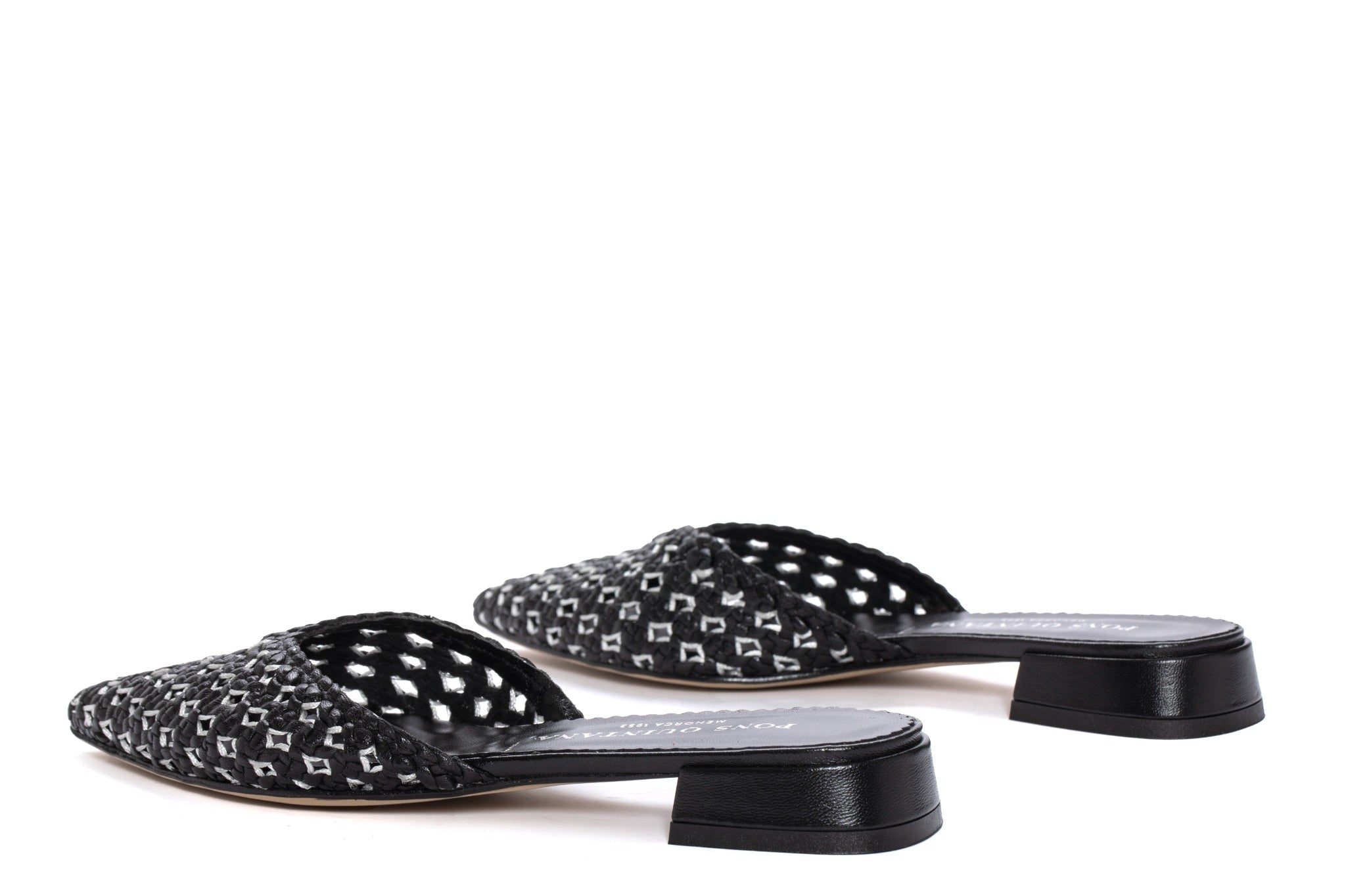 SONIA BLACK FLAT SANDAL