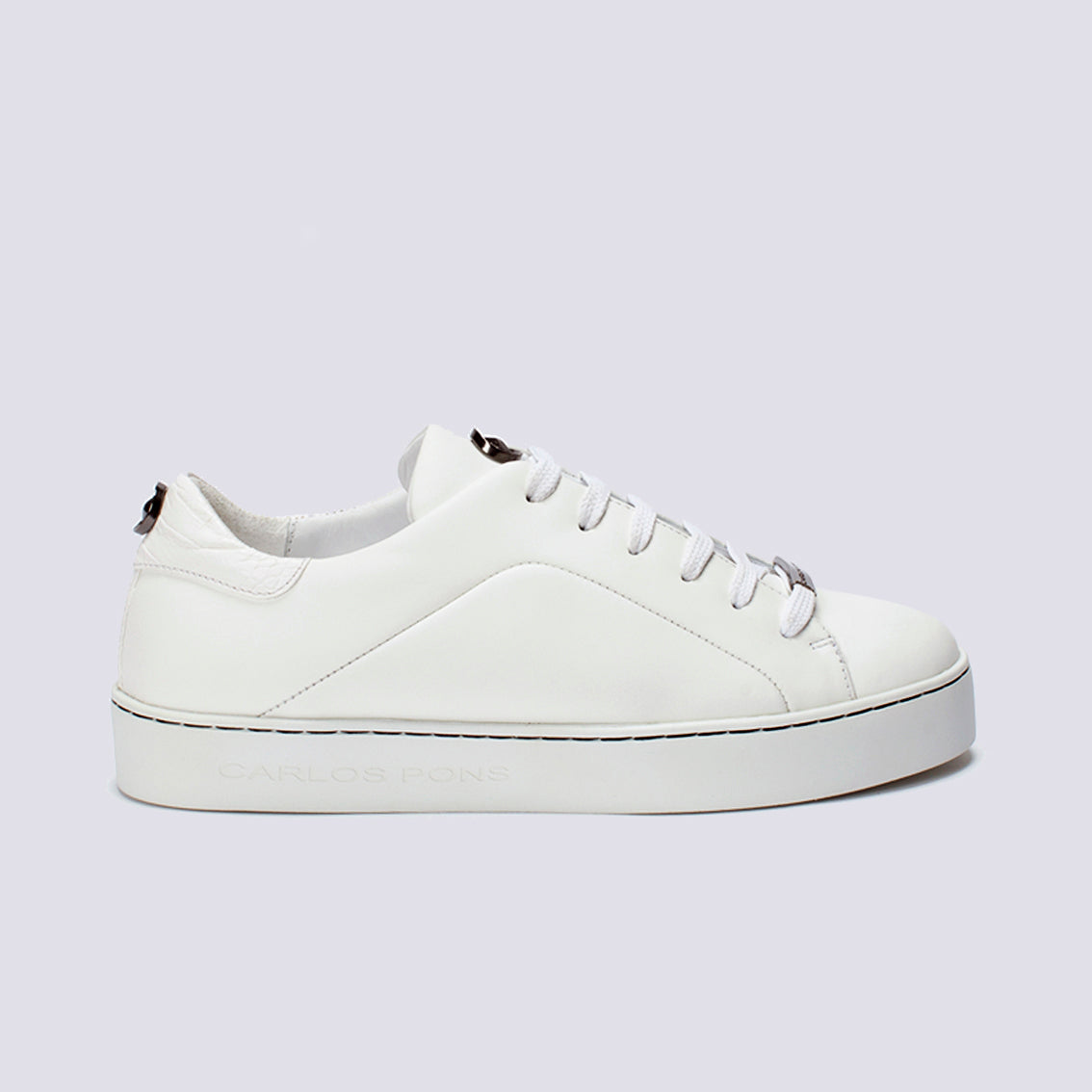 SNEAKER JADE NAPA BLANCO + COCCO BLANCO