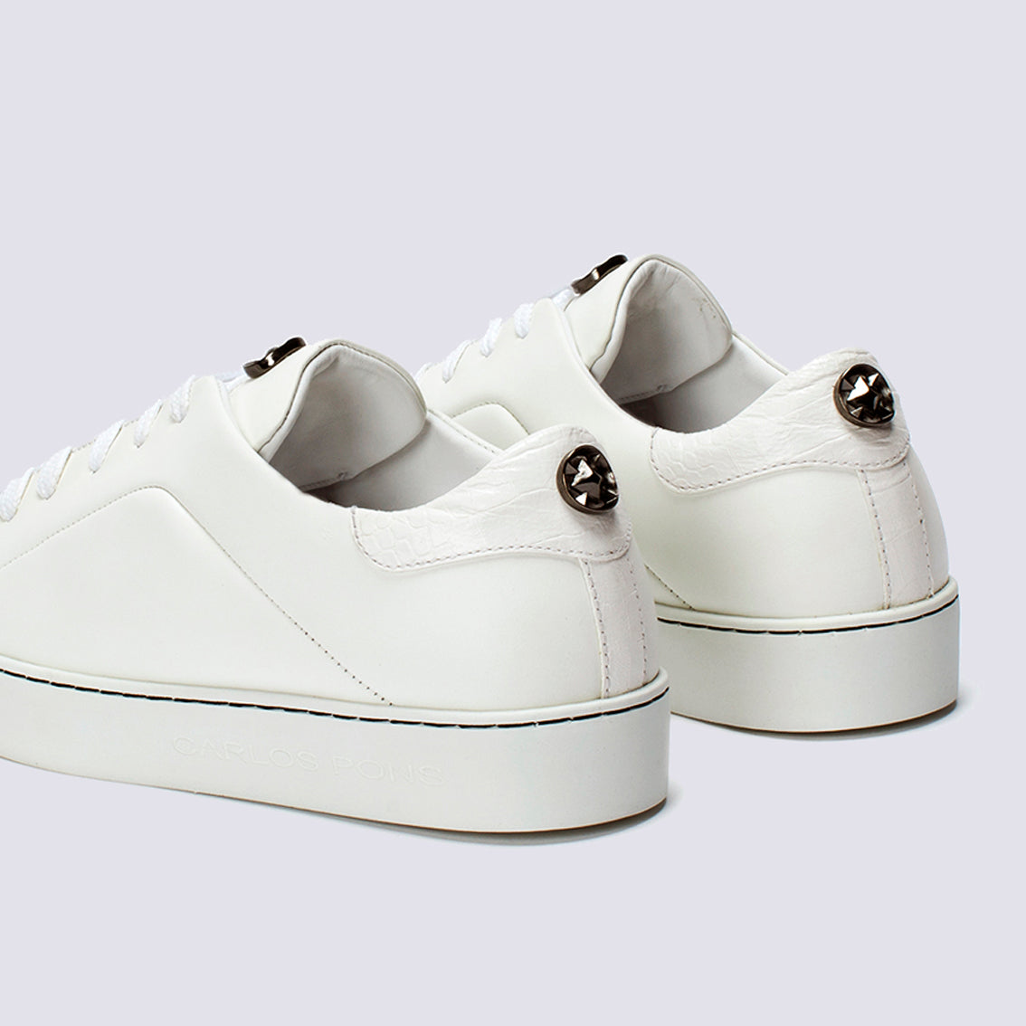 SNEAKER JADE NAPA BLANCO + COCCO BLANCO
