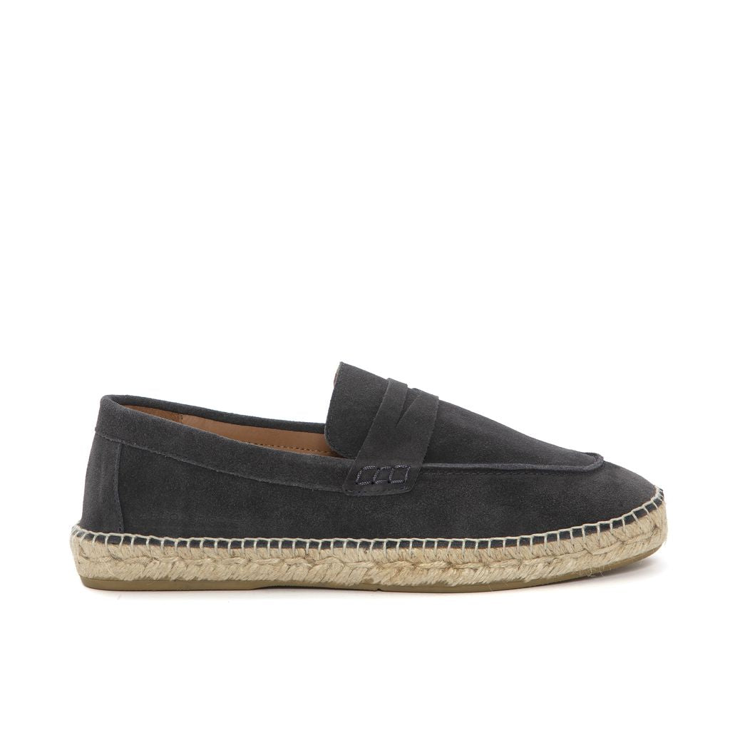 ALPARGATA JASPE VELOUR PLOMO