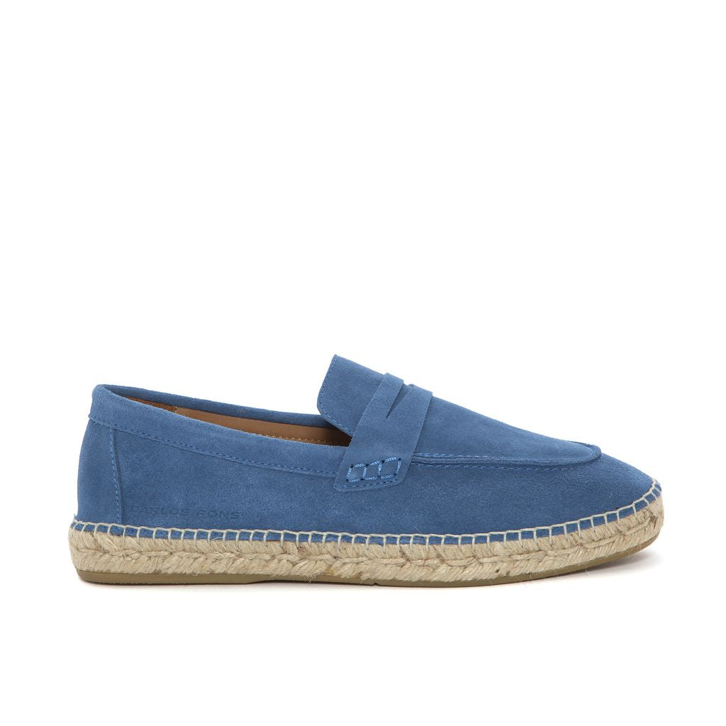 ALPARGATA JASPE VELOUR DENIM