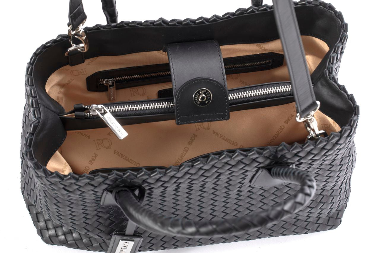 BOLSO DE HOMBRO V090 NEGRO