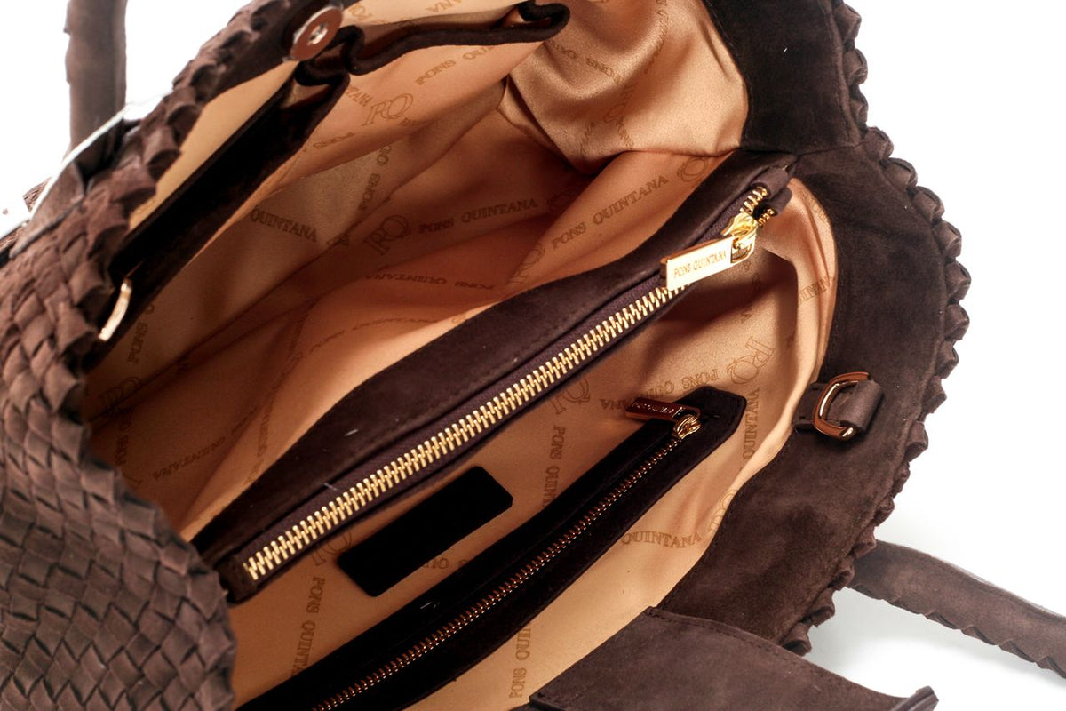 SHOULDER BAG V090 EBONY