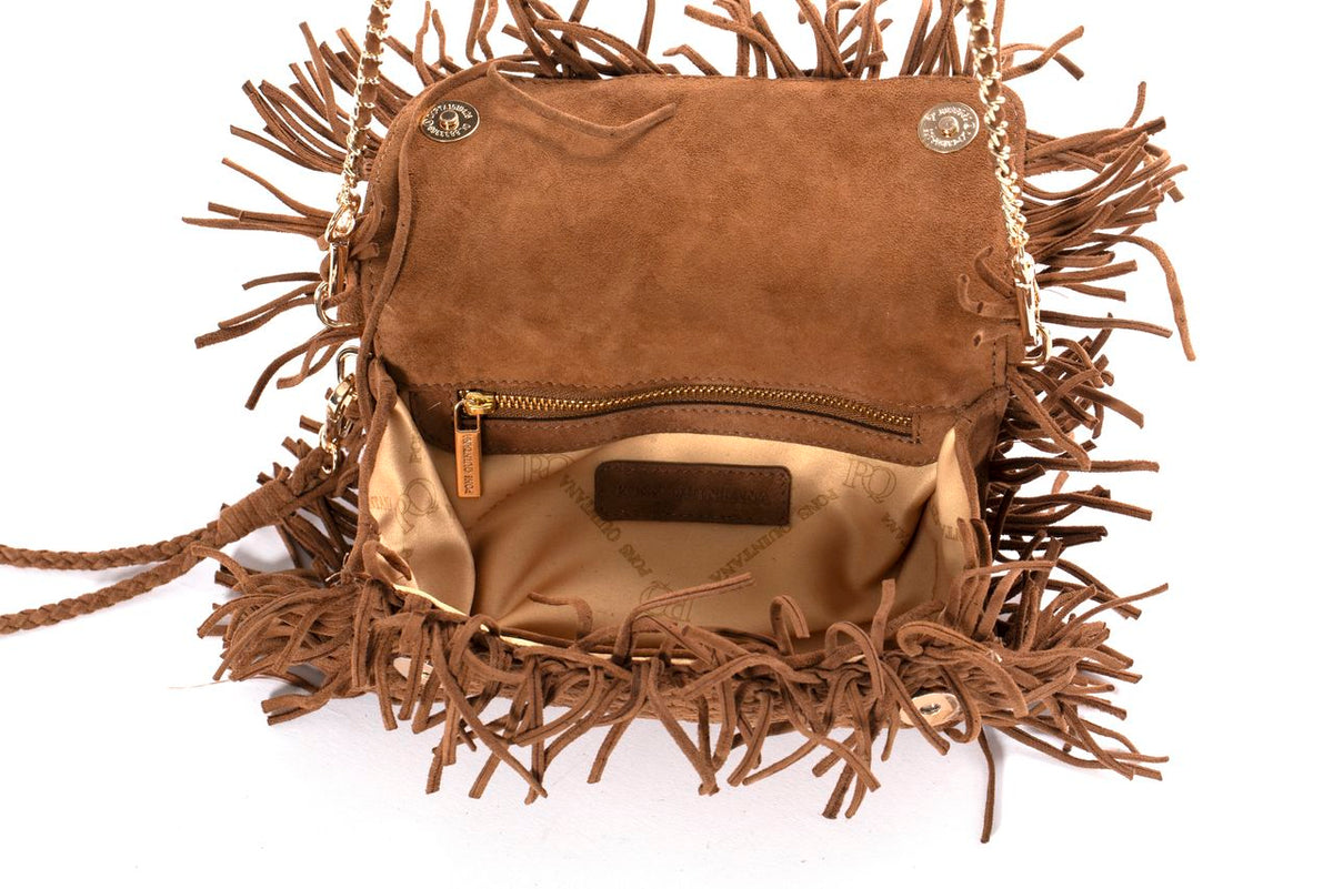 MINI TOP HANDLE BAG V153 TOFFEE
