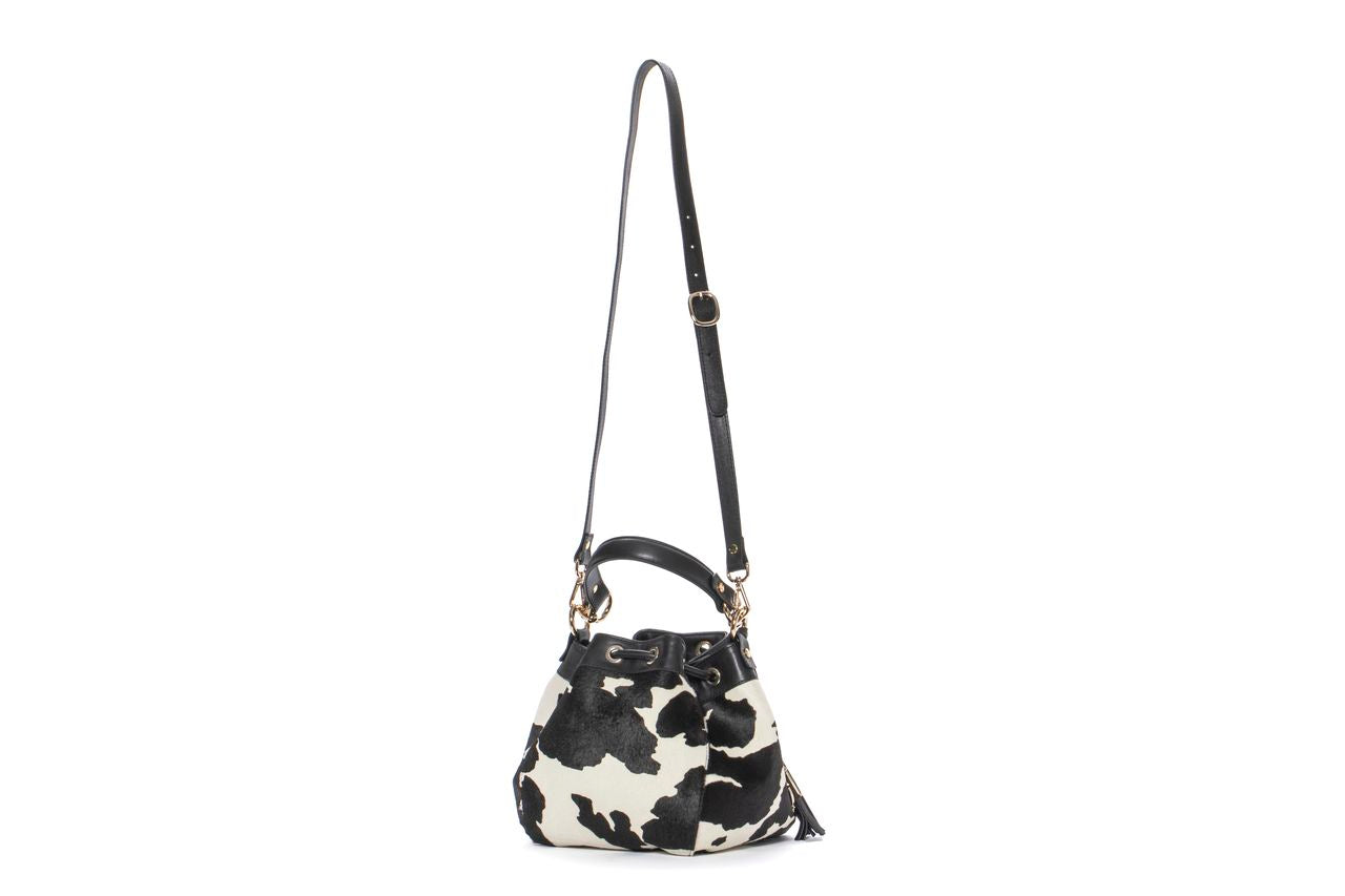 BOLSO DE MANO V171 MUCCA NEGRO