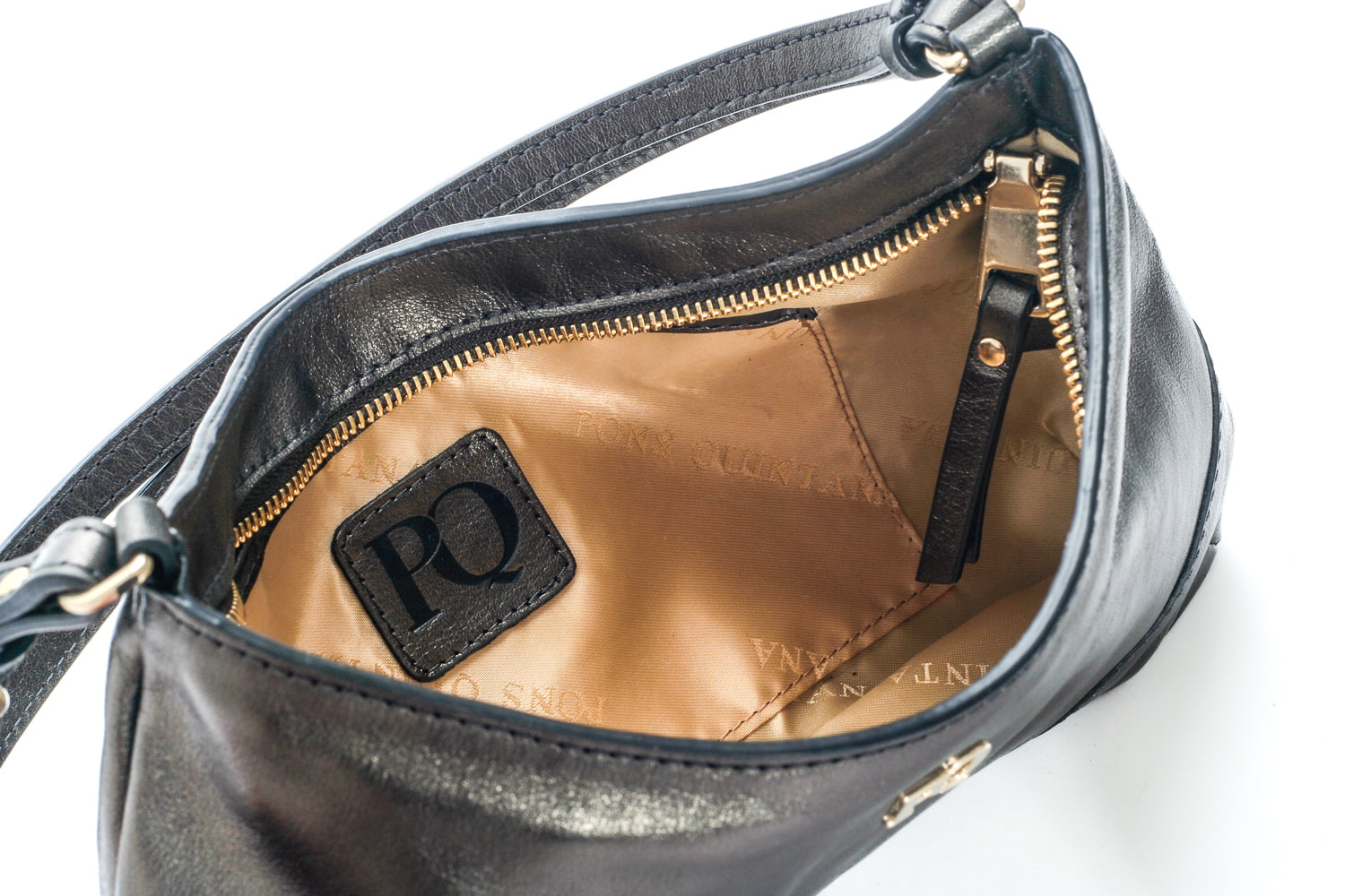 BOLSO DE MANO V180 NAPETTA ANTRACITA METAL