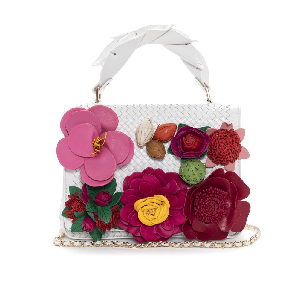 BOLSO DE MANO MINI V201 BLANCO