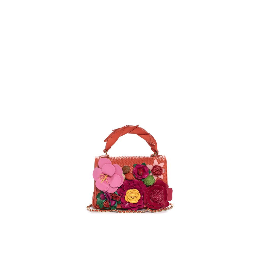 BOLSO DE MANO MINI V201 MANDARINA