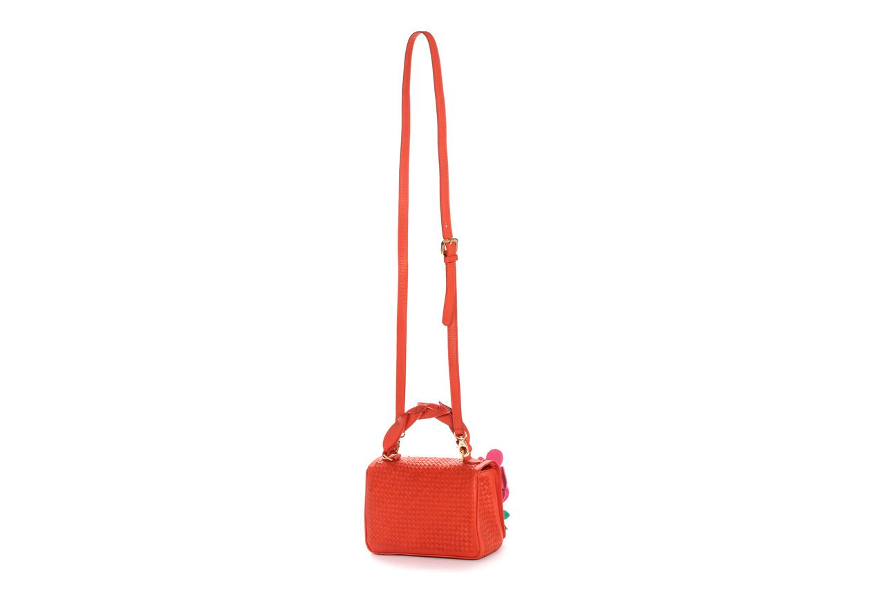 BOLSO DE MANO MINI V201 MANDARINA