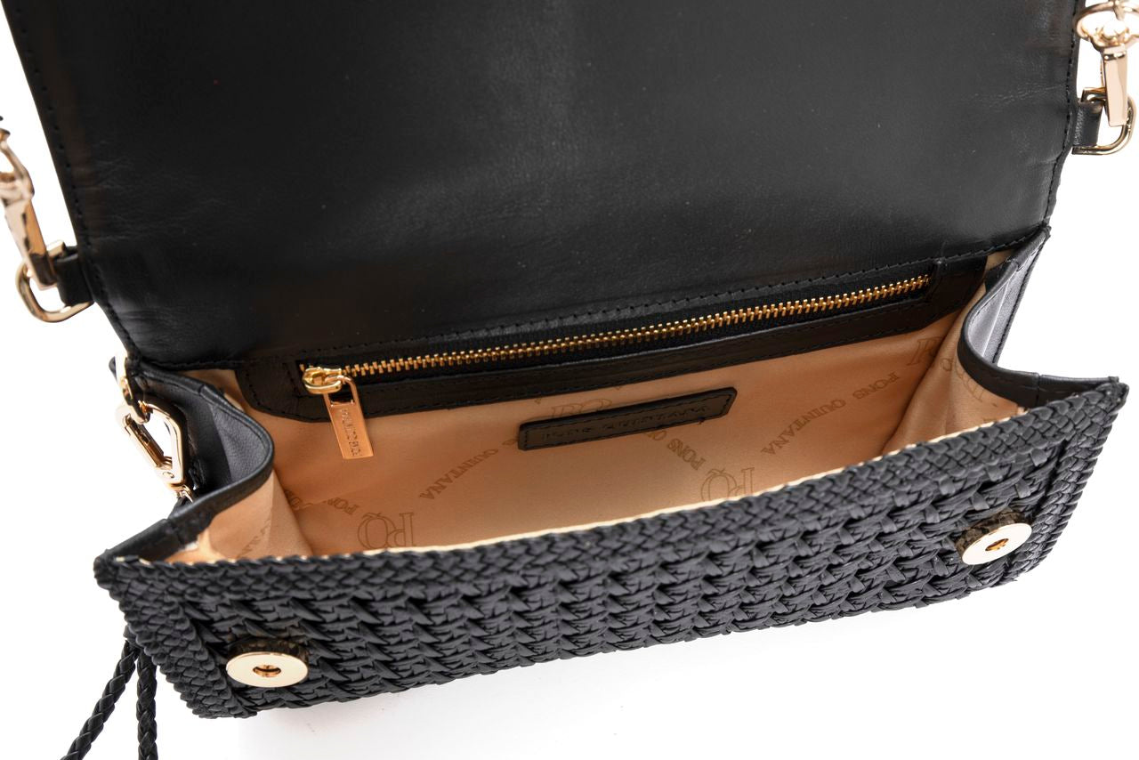 BOLSO DE MANO MINI V202 NEGRO