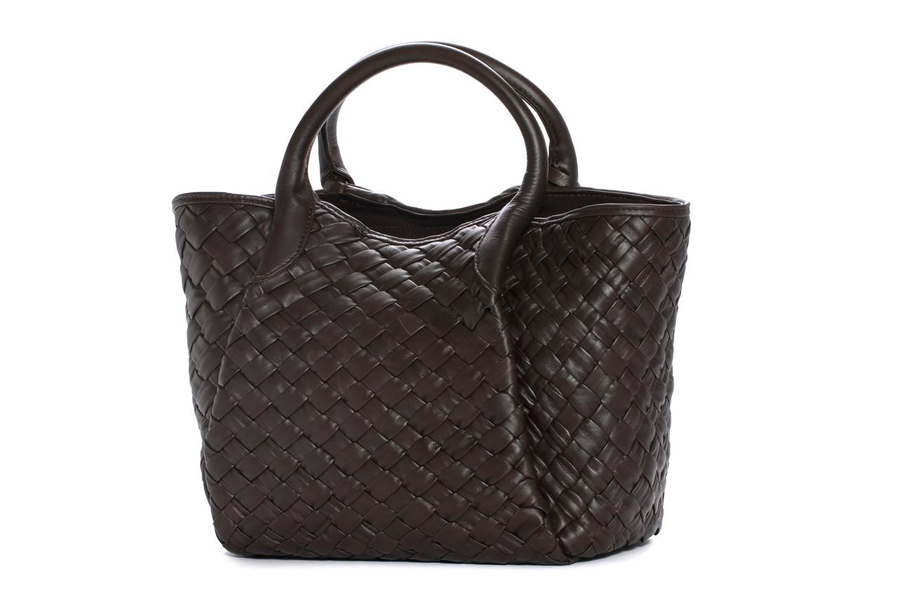 BOLSO DE MANO V214 NAPA CAFE