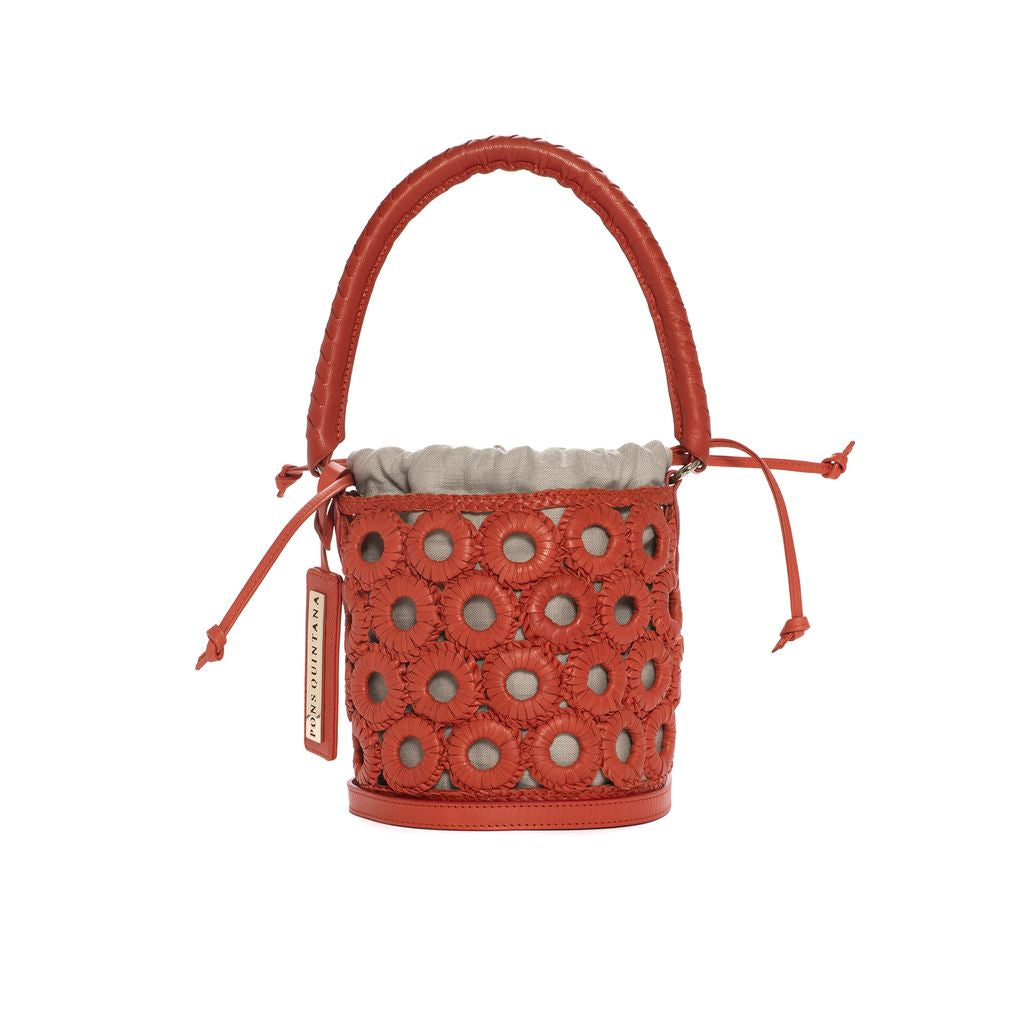 BOLSO DE MANO V245 MANDARINA