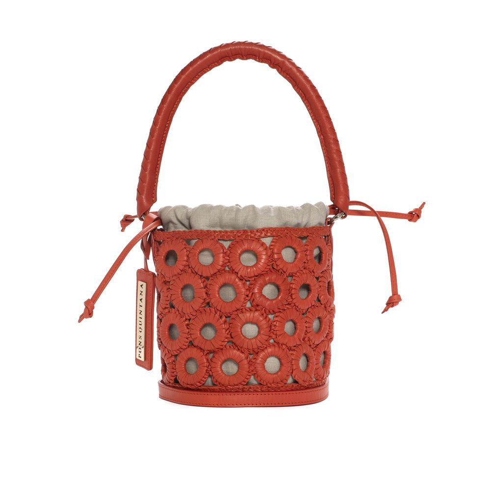BOLSO DE MANO V245 MANDARINA