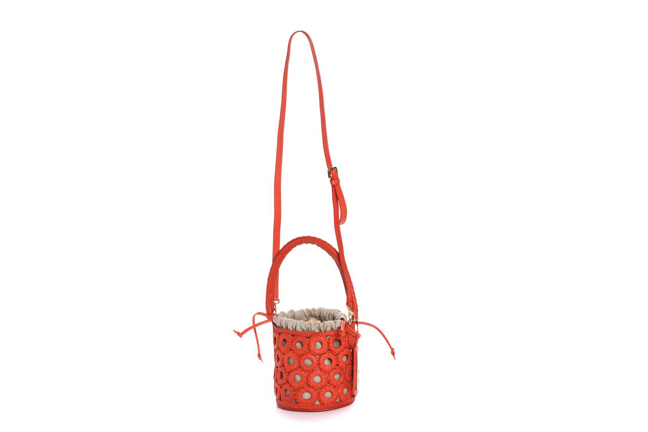 BOLSO DE MANO V245 MANDARINA