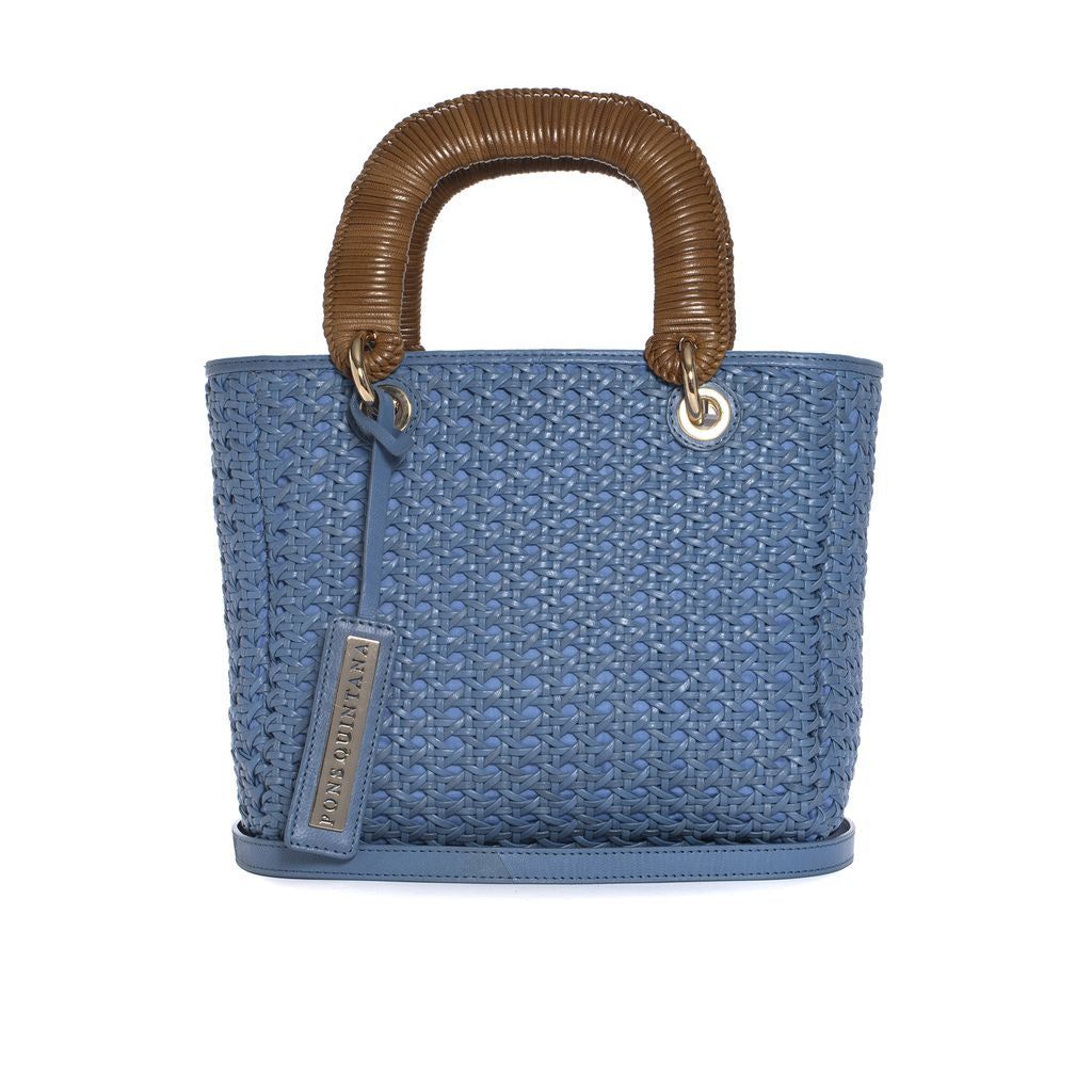 BOLSO DE MANO MINI V247 JEANS