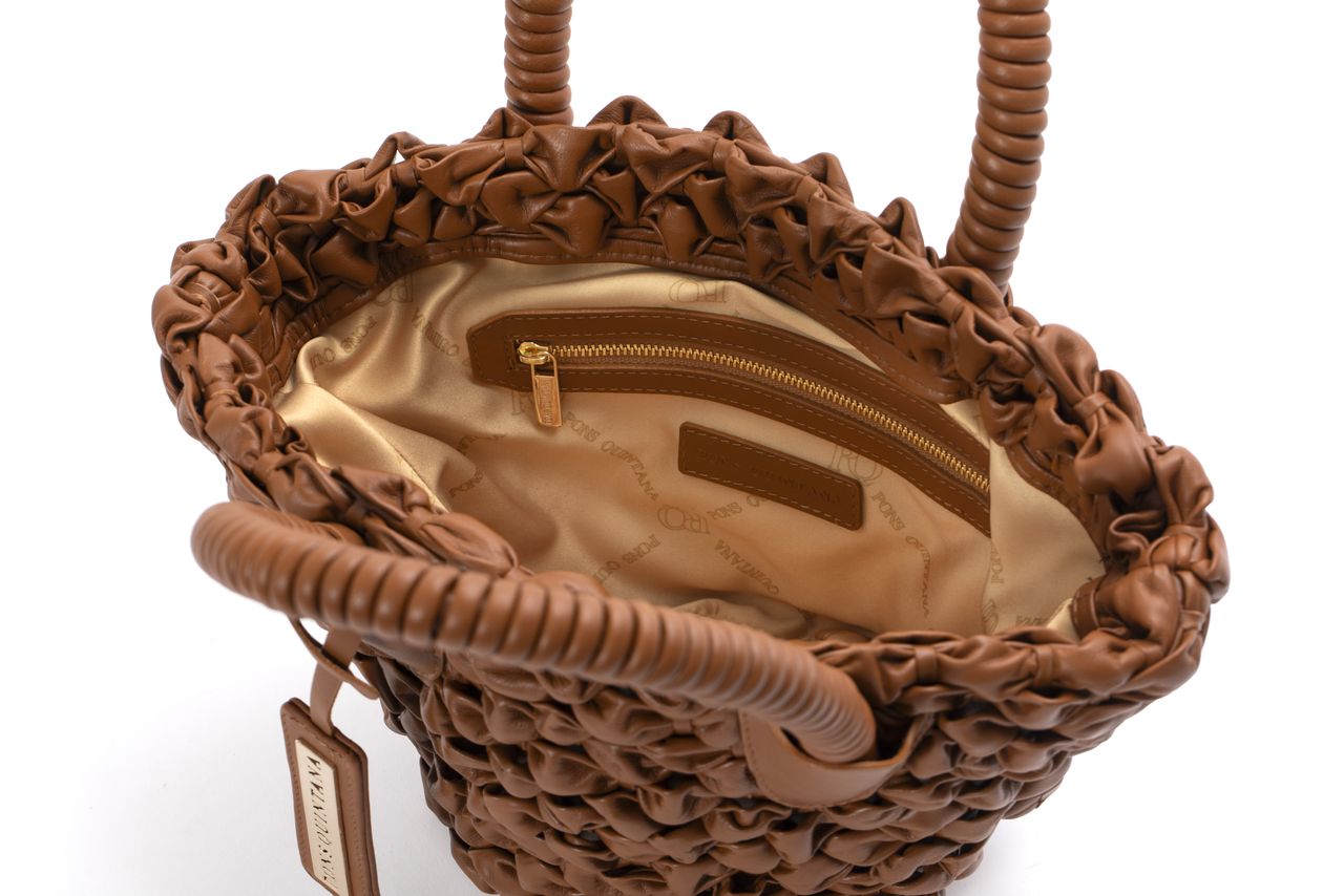 BOLSO DE MANO V249 NAPA TOFFE