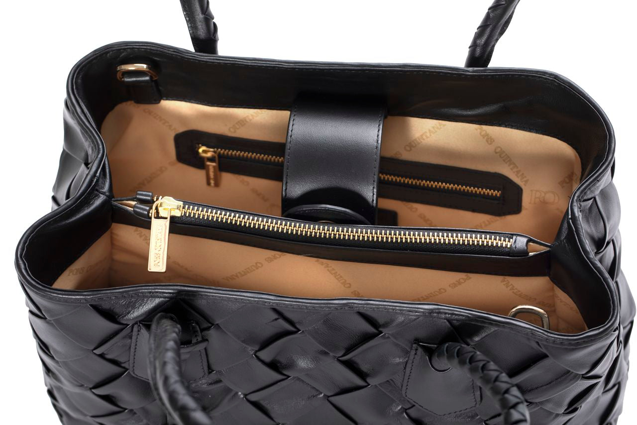 BOLSO DE MANO V261 NEGRO