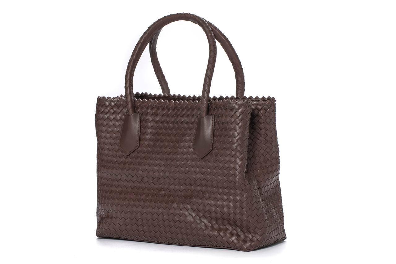BOLSO DE MANO V631 CAFE
