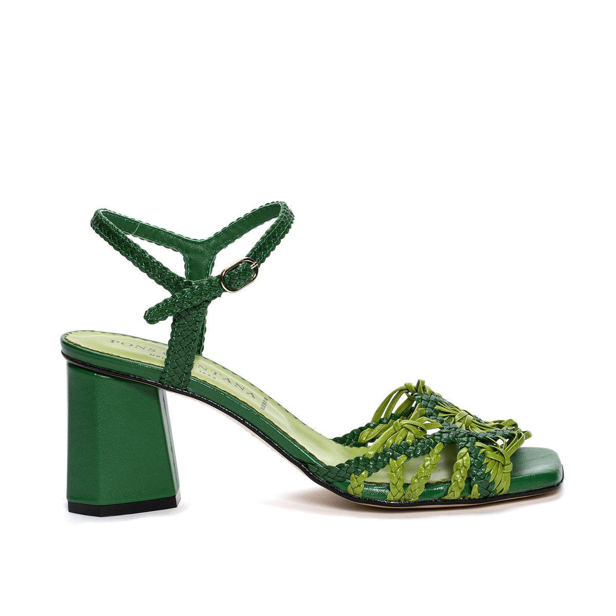 BRISTOL MELA - PISTACHO HEELED SANDAL