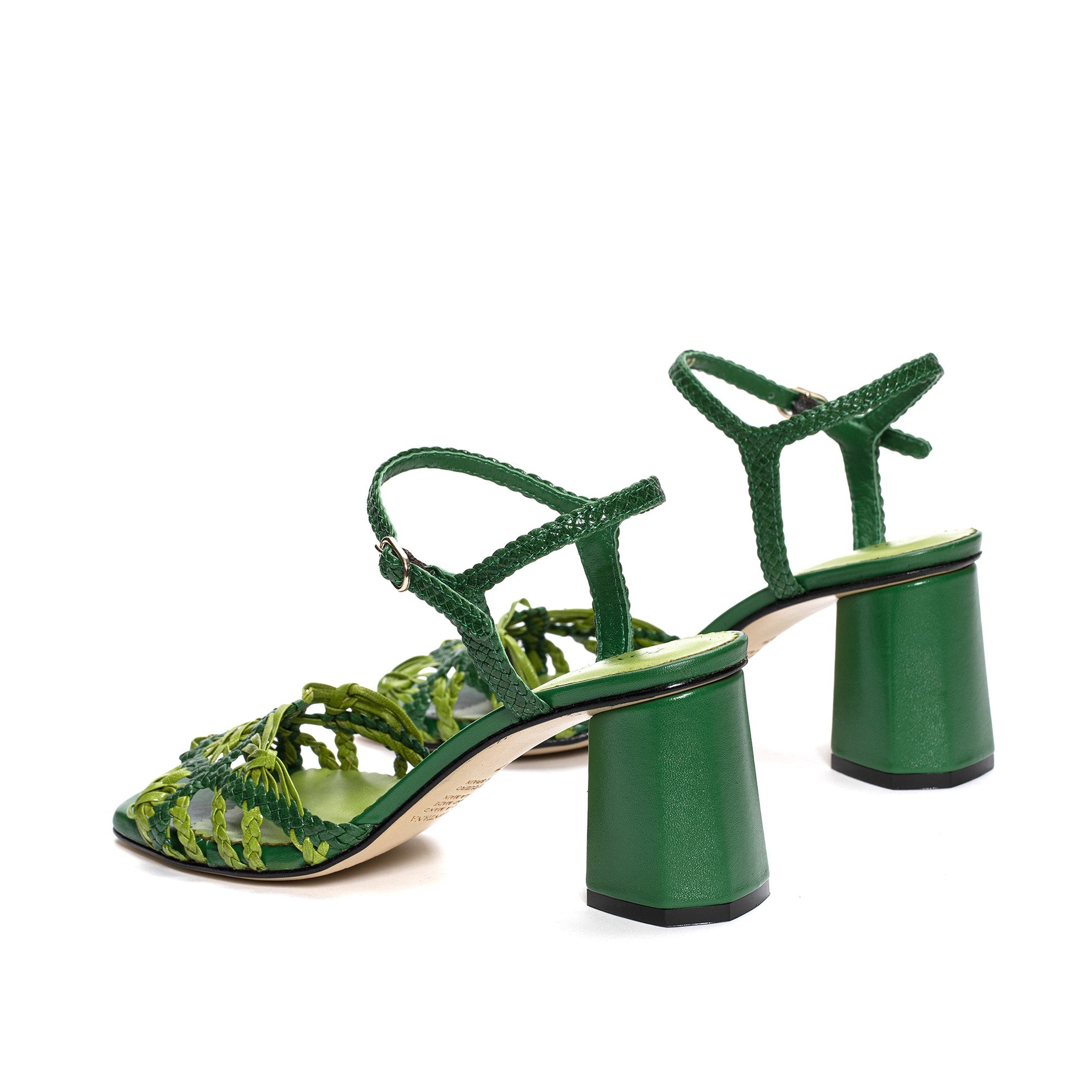 BRISTOL MELA - PISTACHO HEELED SANDAL