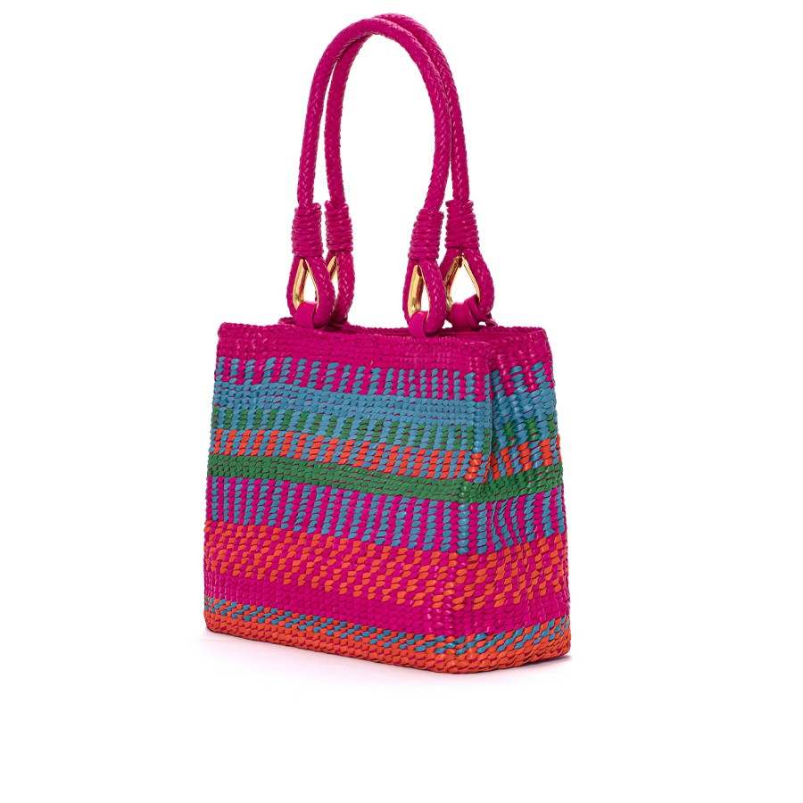 BOLSO DE MANO V128 TRENZADO R153